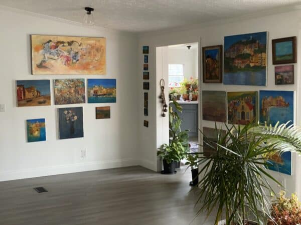 LITTLE GALLERY IN MY STUDIO