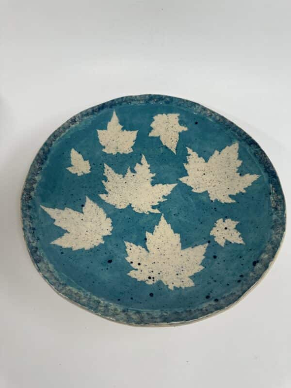 Leaf Print Bowl